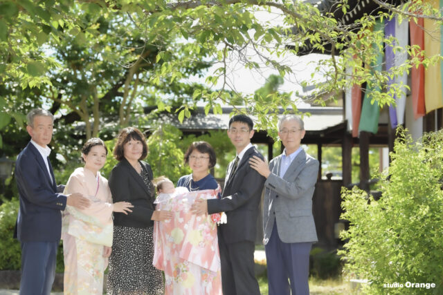 帯解寺でお宮参りの出張撮影