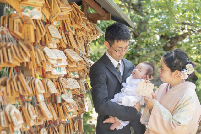 帯解寺でお宮参りの出張撮影