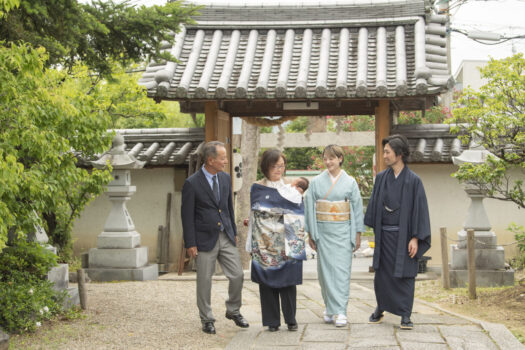 菅原天満宮でお宮参り出張撮影