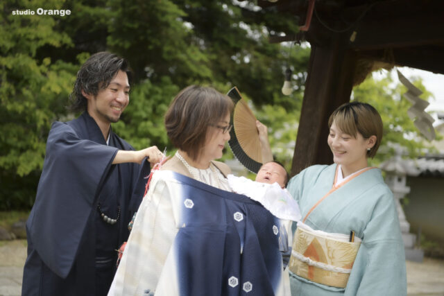 菅原天満宮でお宮参り出張撮影