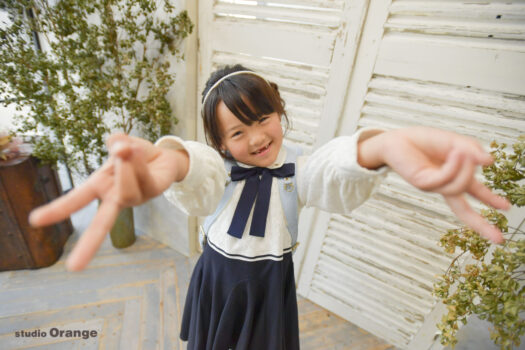 奈良県　奈良市　写真　写真館　フォトスタジオオレンジ　七五三　兄妹　バースデー　バースデーフォト　成人式　成人式前撮り　